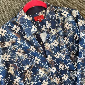 Patron Cito Red Label Western Shirt Mens XL Pearl Snap w/ 2 Pockets